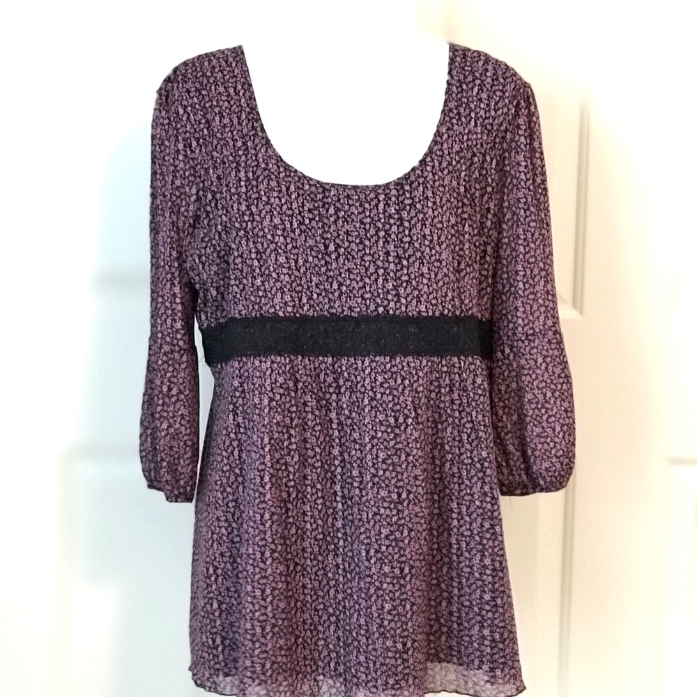 Style & Co Peplum Top